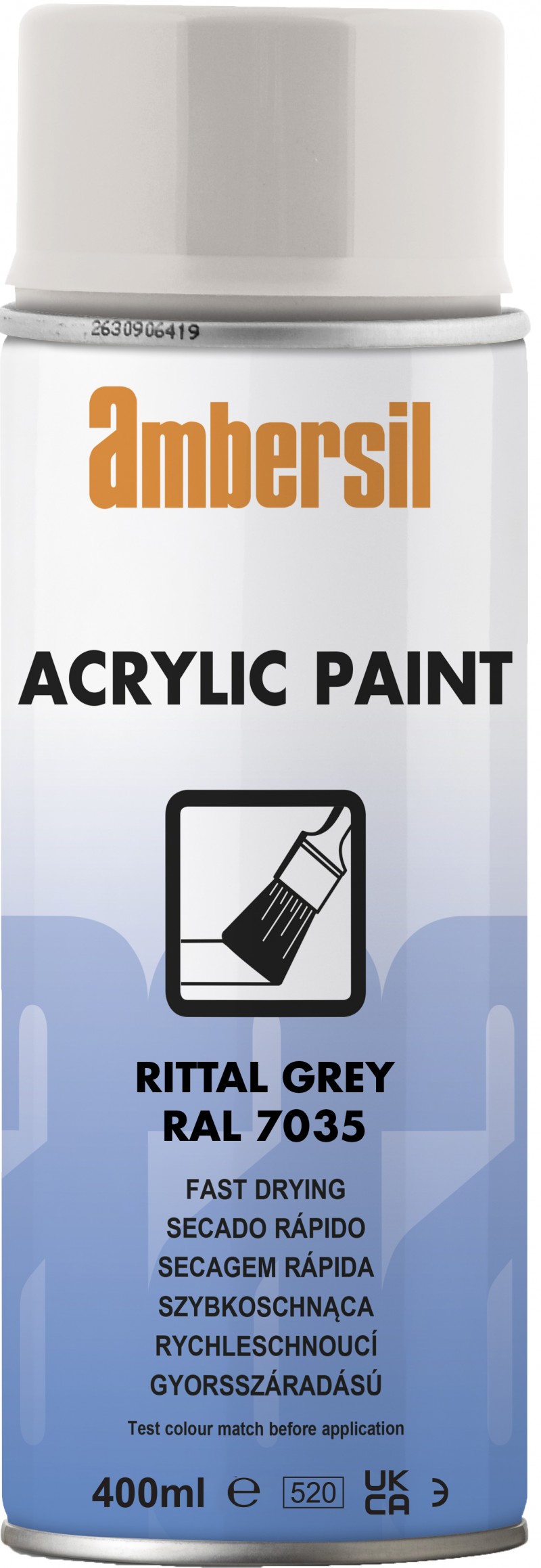 Acrylic Paint RAL 7035 Light Grey